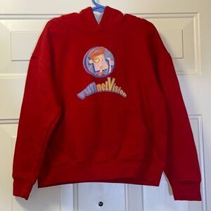 10/X$50 Vintage Fun neL Vision Live And Tell L.A.T 💯 Cotton Kids Sweater Size 6